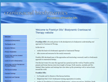 Tablet Screenshot of craniosacral-biodynamics.org